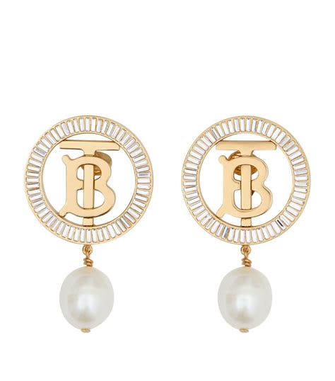 burberry clip on earrings.